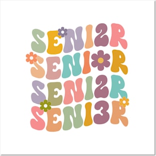 Retro Senior 2023 Posters and Art